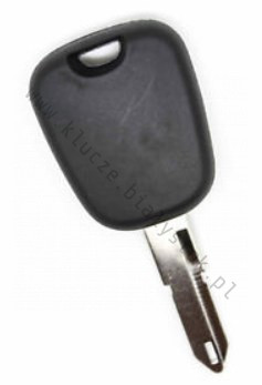 Klucz z transponderem ID46 Peugeot 206  2001-2010