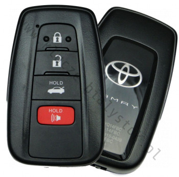 Klucz z pilotem  Toyota Hilux  2015-2019